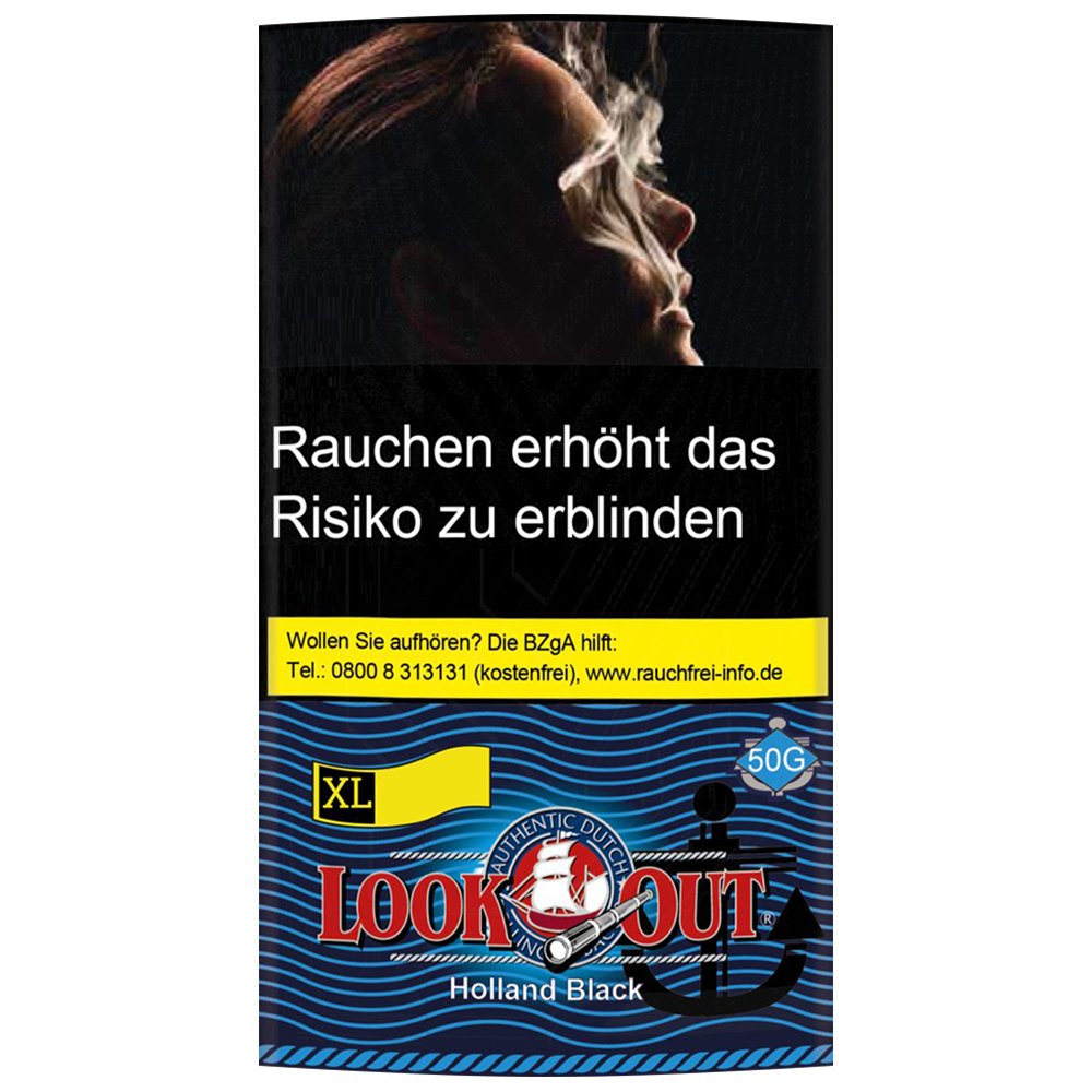 Look Out Black Zware Shag Tabak 50g