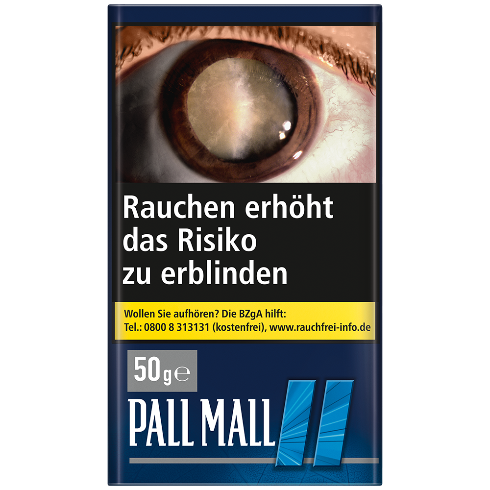 Pall Mall Roll Halfzware Shag Tabak 50g