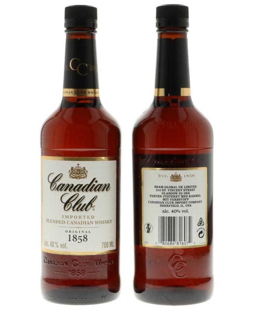 Canadian Club Whisky 70cl