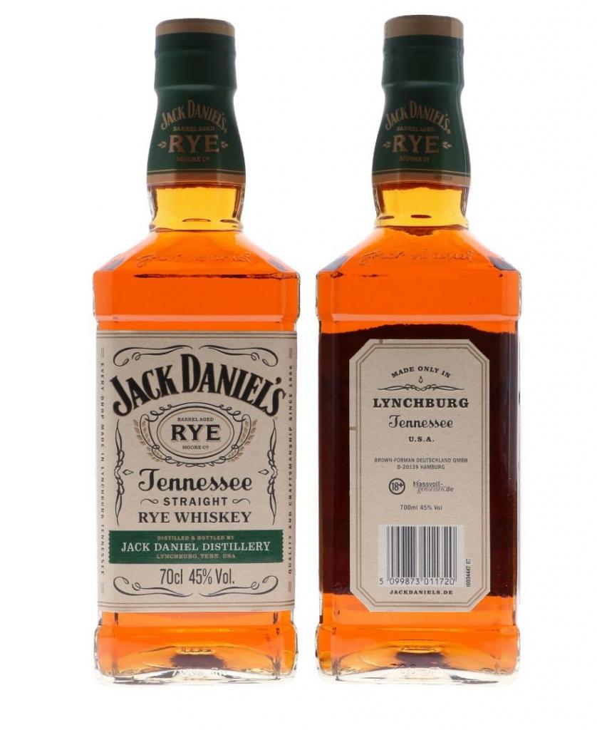 Jack Daniel's Rye Whisky 70cl