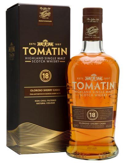 Tomatin 18 Years Whisky 70cl