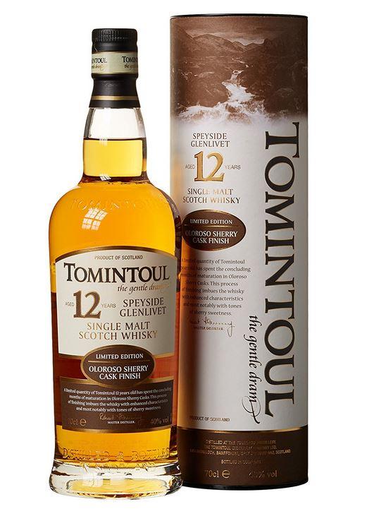 Tomintoul 12 Years Sherry Finish Giftbox Whisky 70cl