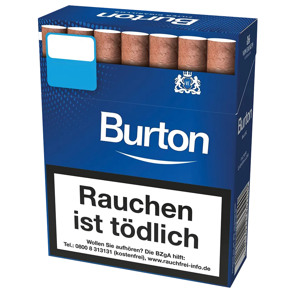 Burton Blue XL Cigarillo's 25 Stuks