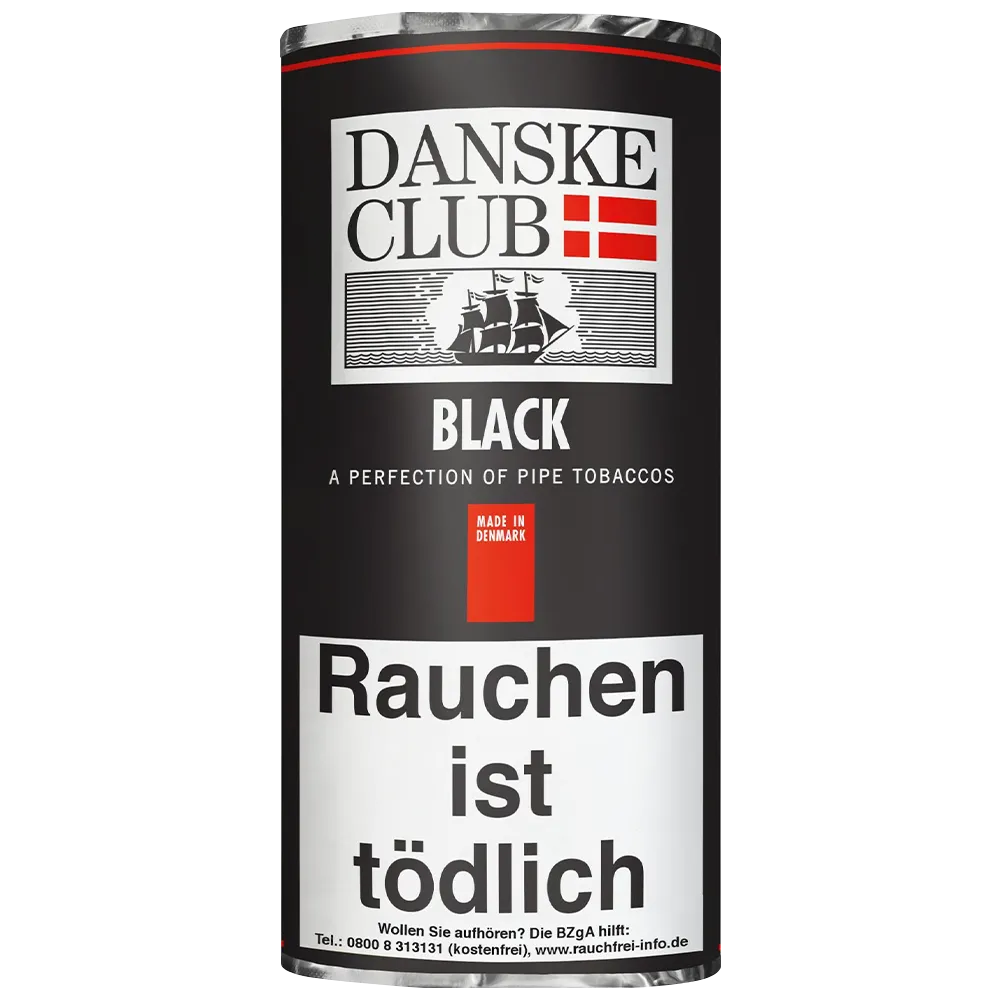 Danske Club Black Pijptabak Zakje 50g