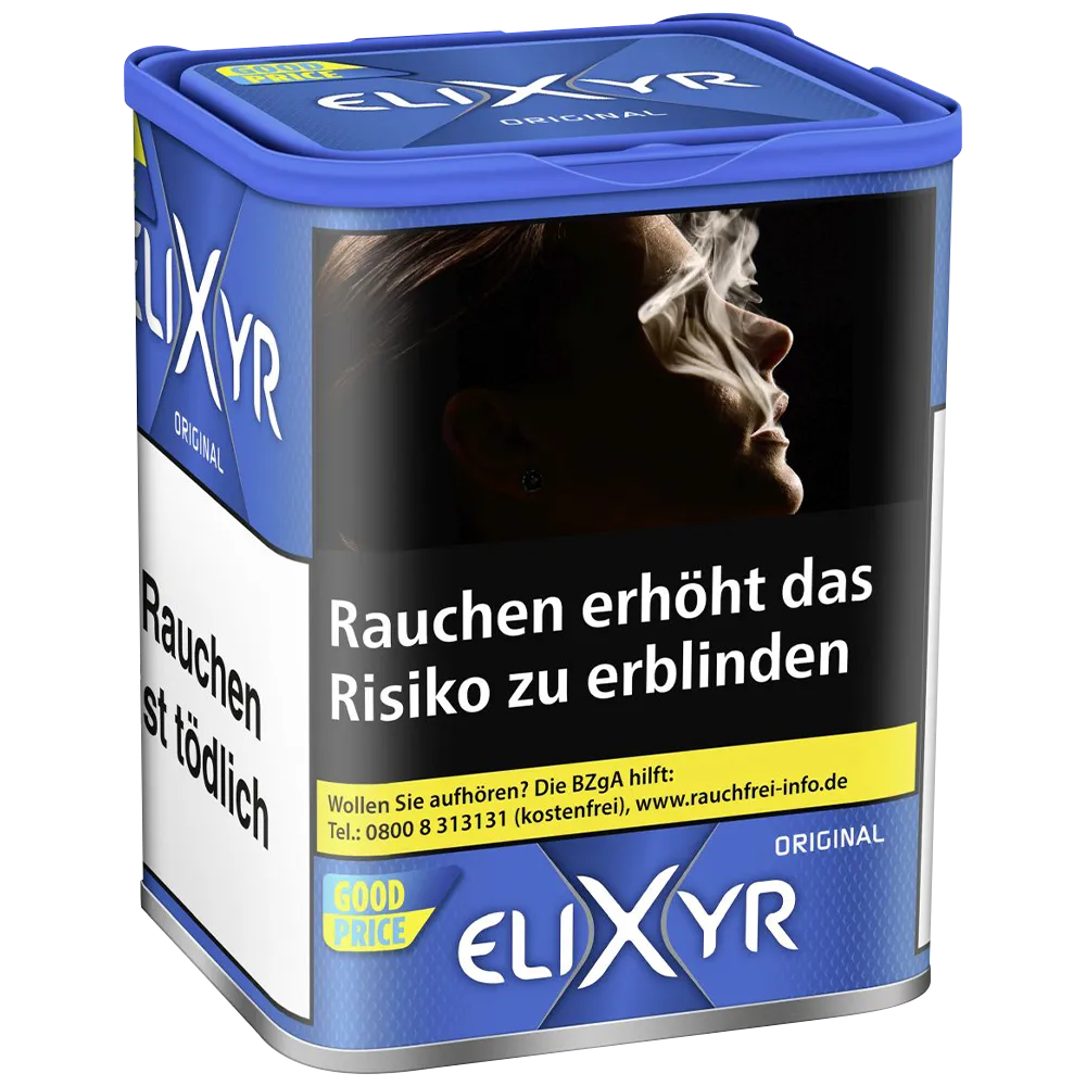 Elixyr Blue Sigarettentabak Blik 102g