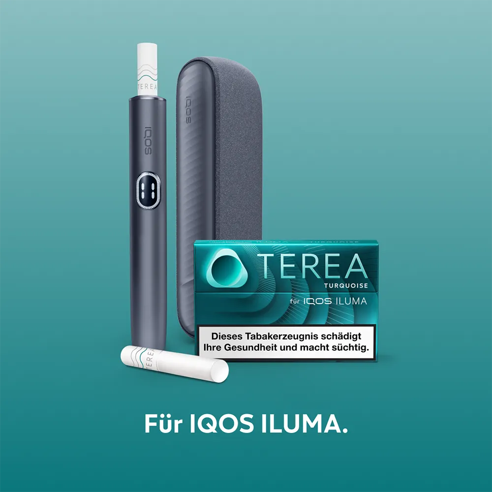 IQOS TEREA Turquoise Tabaksticks 20 Stuks