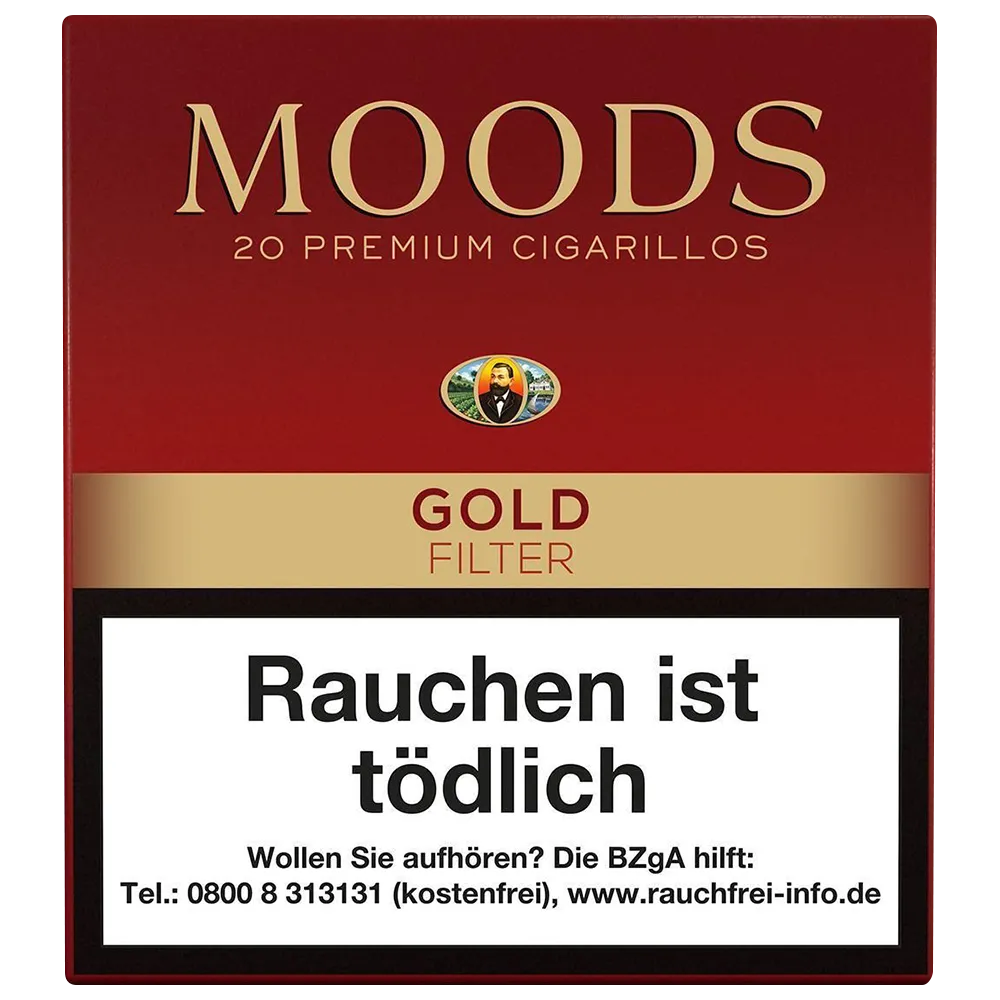 Moods Gold Filter Cigarillo's 20 Stuks