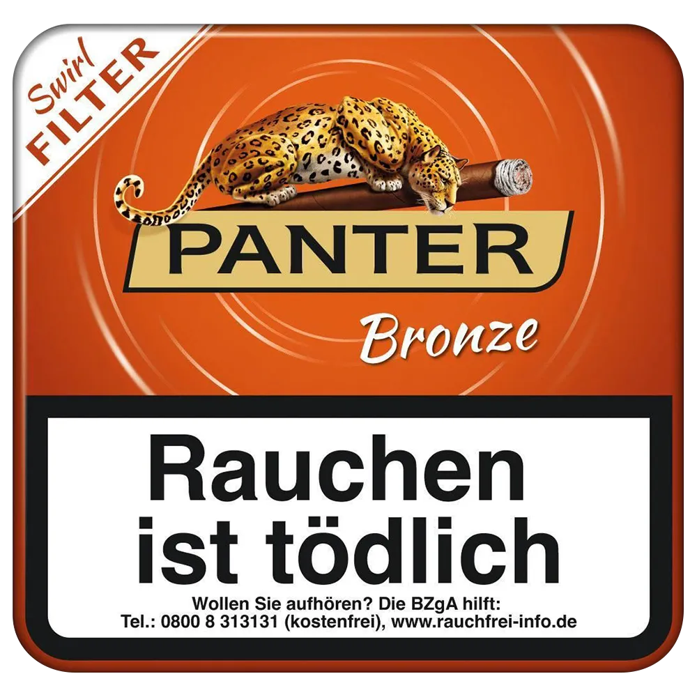 Panter Bronze Swirl Filter Cigarillo's 20 Stuks