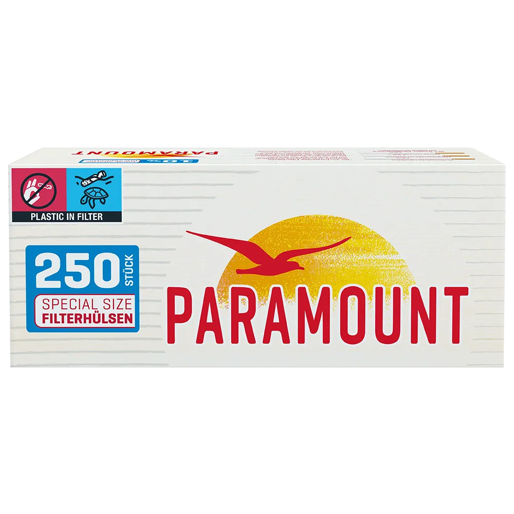 Paramount Red Special Filterhulzen 250 Stuks