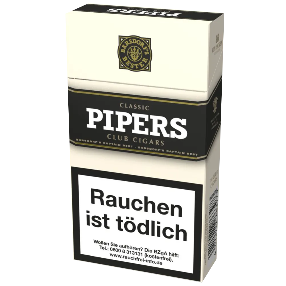 Pipers Little Cigars Classic Cigarillo's 10 Stuks