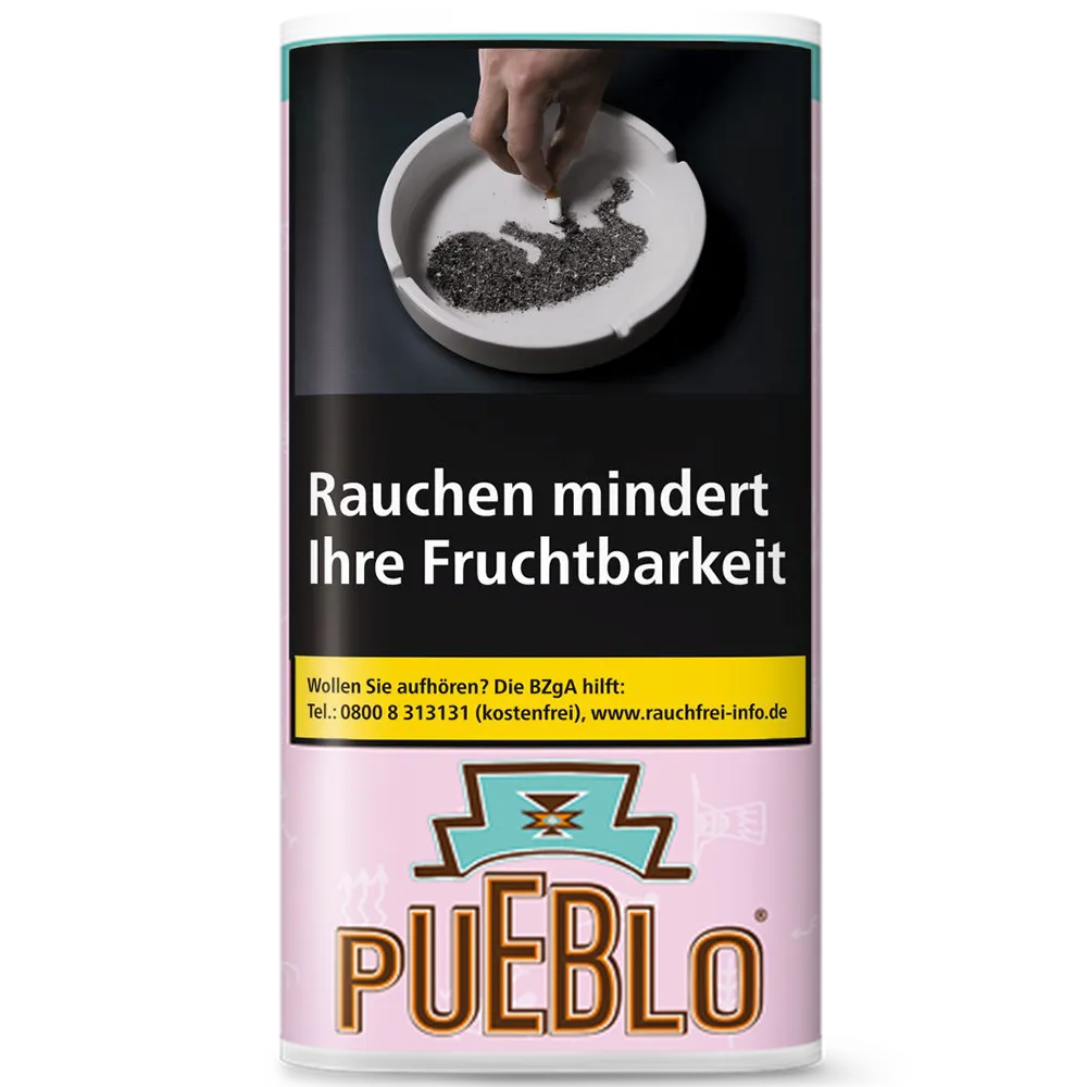 Pueblo Pink Shagtabak Pouch 30g