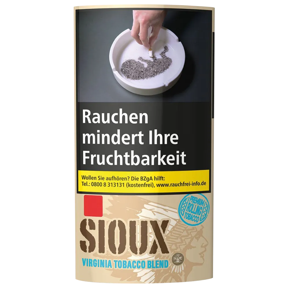 Sioux Virginia Blue Drehtabak Zakje 30g