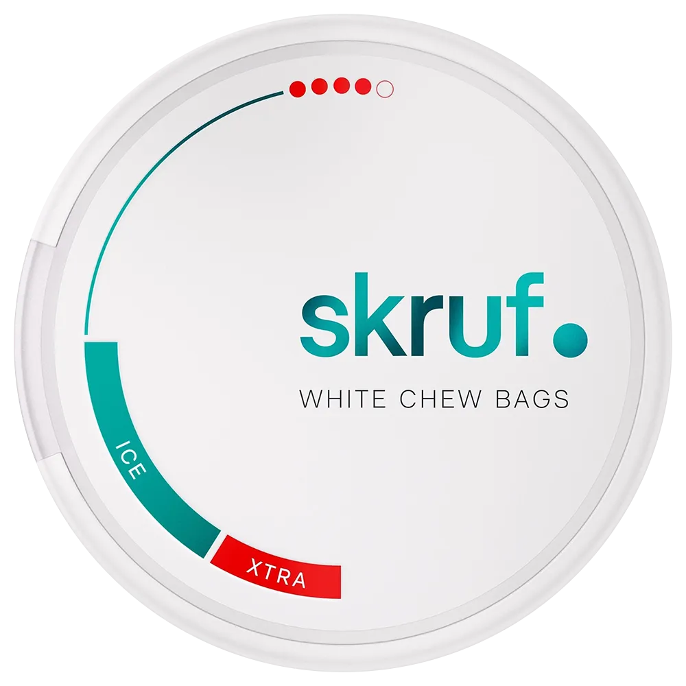Skruf Ice #4 Pruimtabak Zakjes 17g
