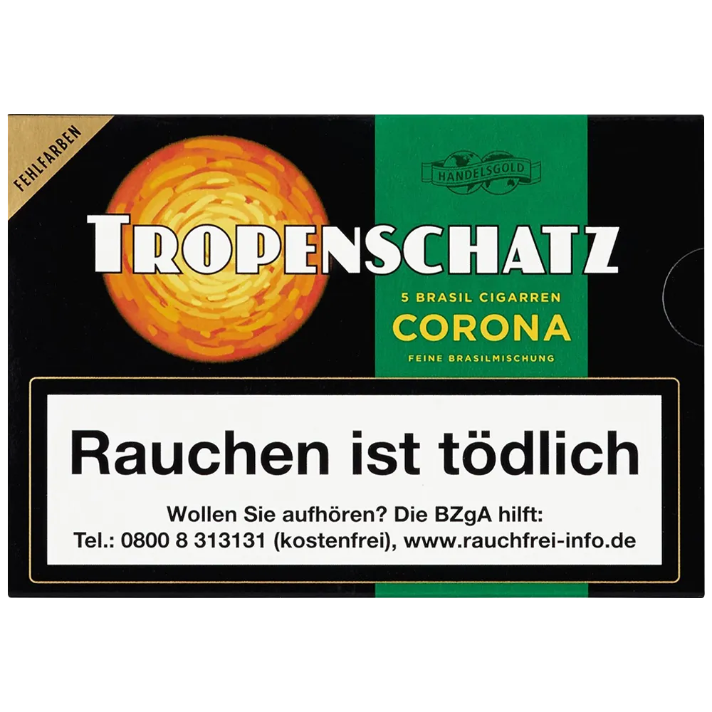 Tropenschatz 824F Brasil Corona Sigaren 5 Stuks