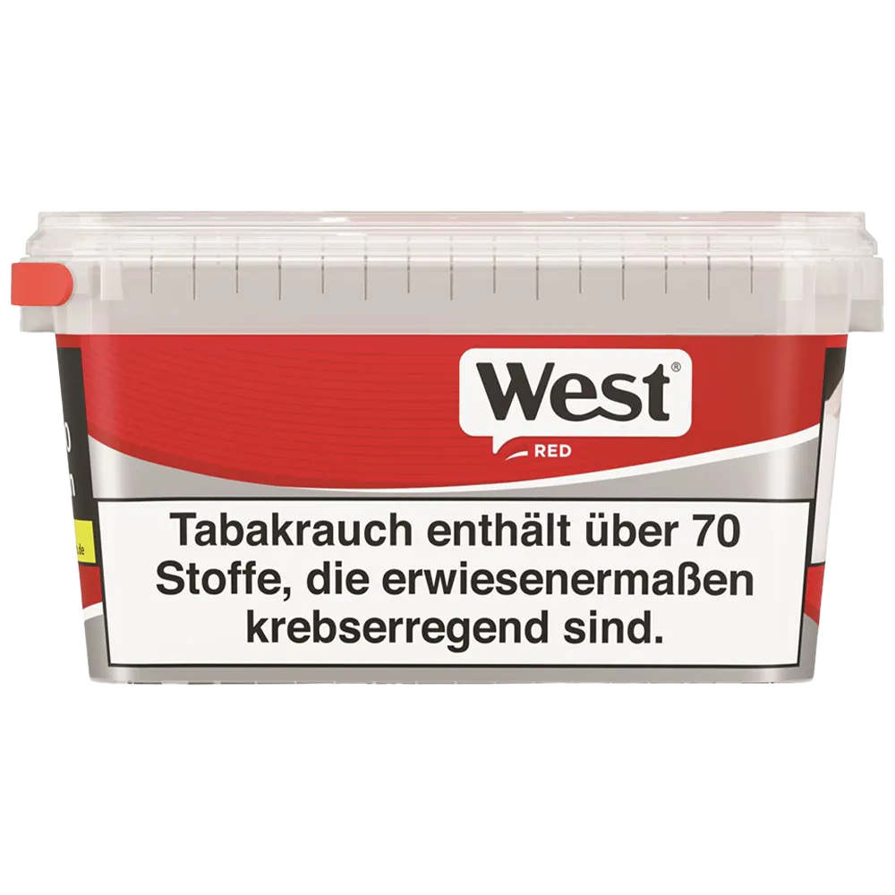 West Red Volume Tabak Box 110g
