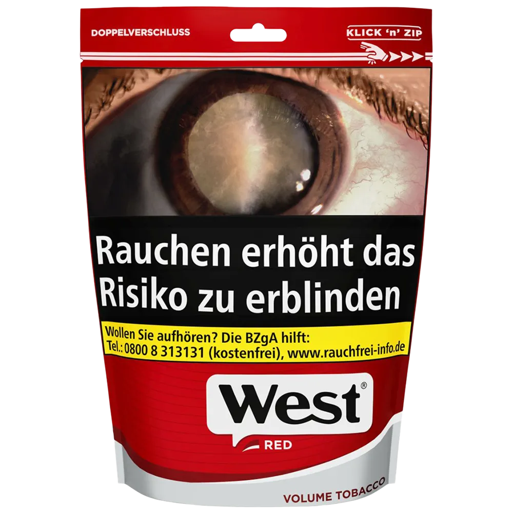 West Red Volume XXL Stopftabak Zak 185g
