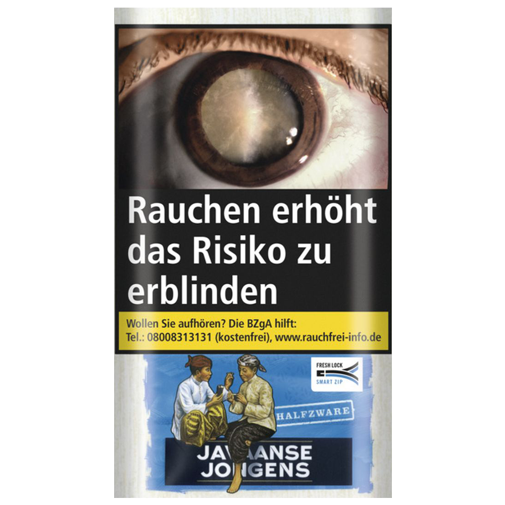 Javaanse Jongens Halfzware Shag Tabak 30g