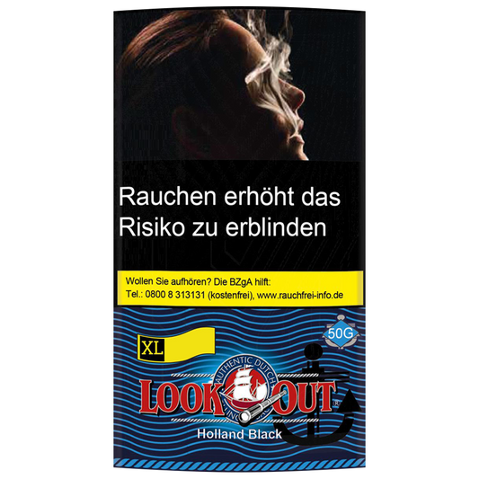 Look Out Black Zware Shag Tabak 50g