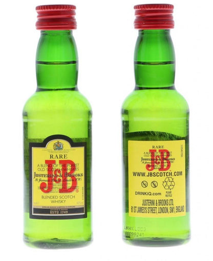 J&B 40% Blended Scotch Whisky 5cl