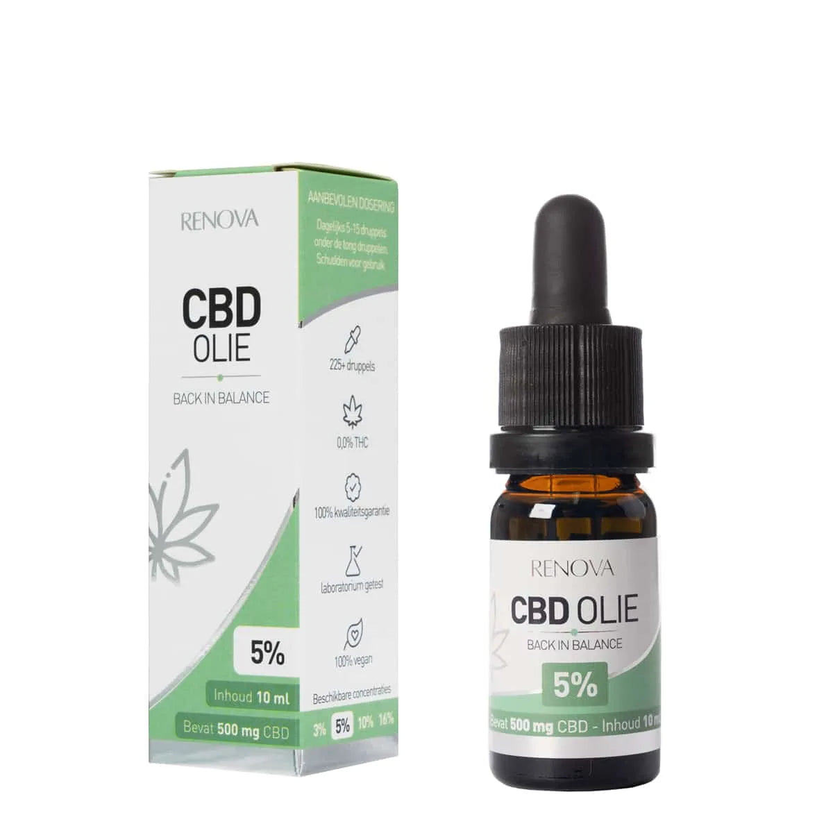 Renova 5% CBD Olie Naturel