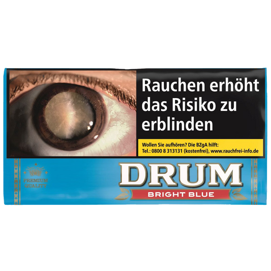 Drum Lichtblauw Shag Tabak 30g