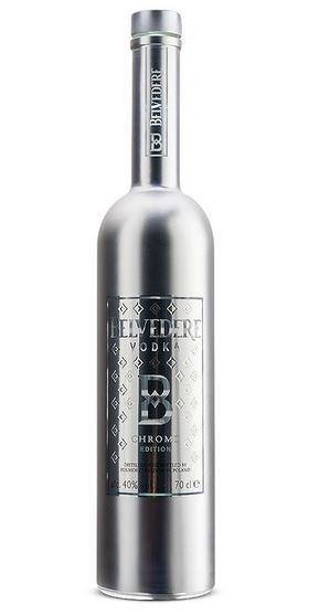 Belvedere Pure Chrome Luminous Limited Edition Vodka 70cl