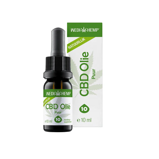 Wedihemp Puur 10% CBD Olie Naturel