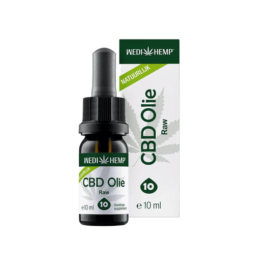 Wedihemp Raw 10% CBD Olie Naturel