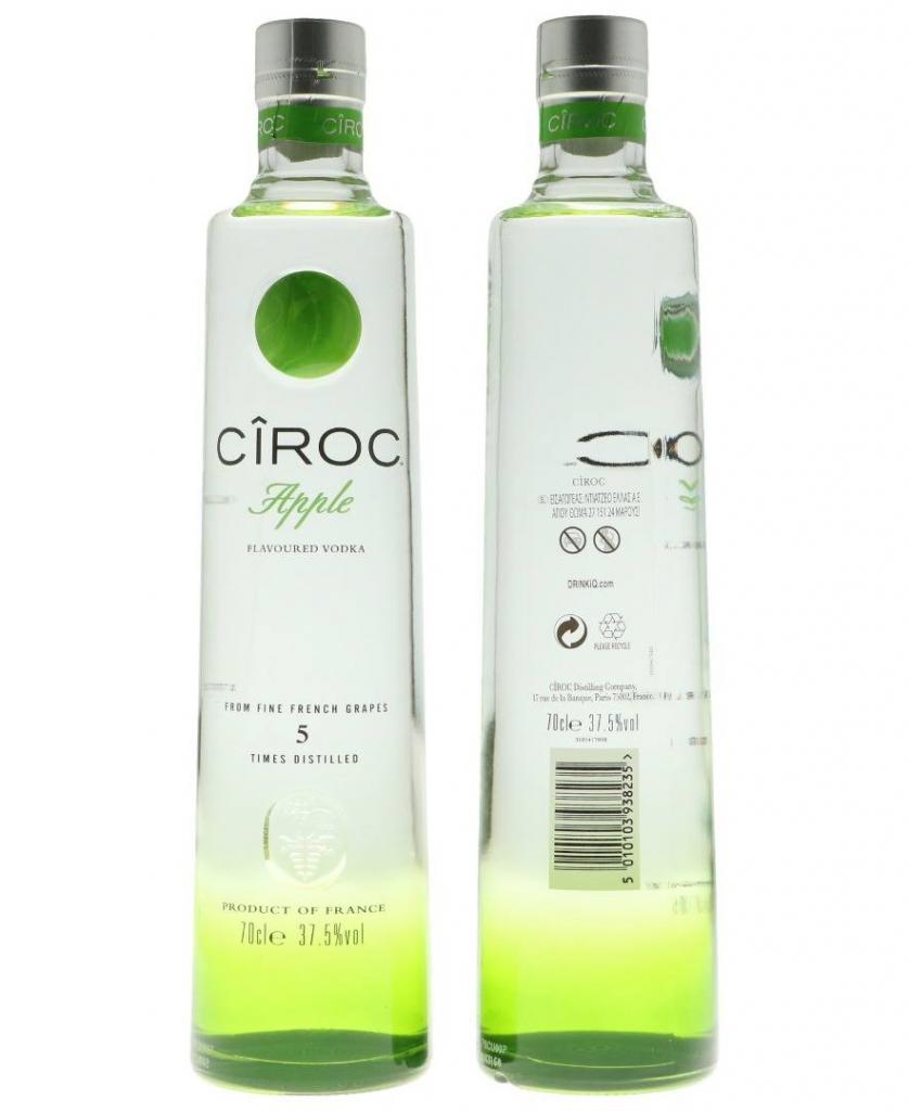 Ciroc Apple Vodka 6x70cl