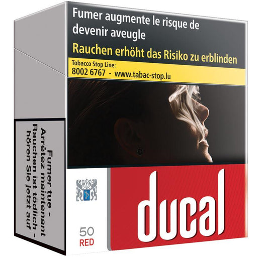 Ducal Red Sigaretten 4x50 Stuks