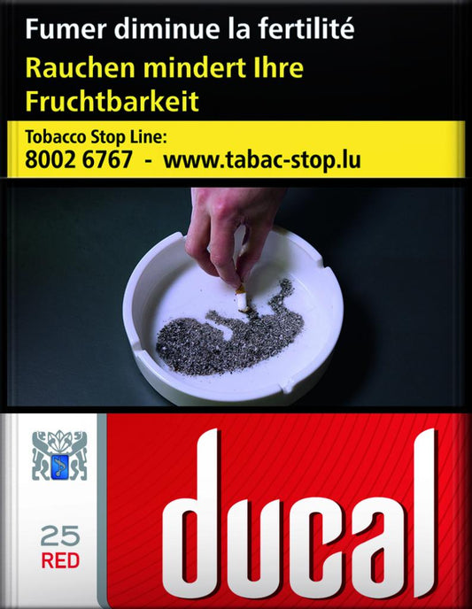 Ducal Red Sigaretten 8x25 Stuks