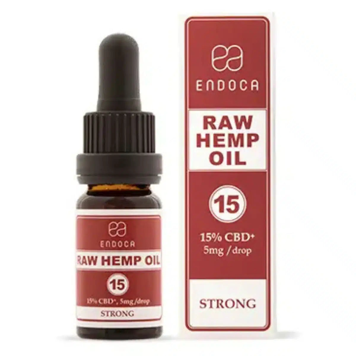 Endoca Raw 15% CBD Olie Naturel