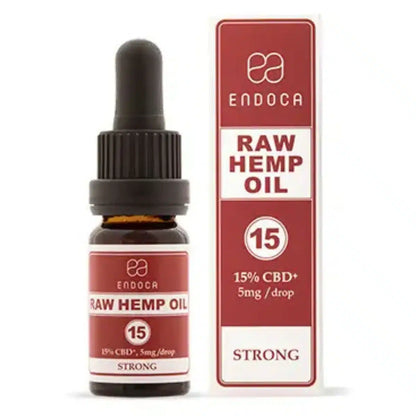 Endoca Raw 15% CBD Olie Naturel