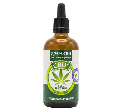 Jacob Hooy 2,75% CBD Olie Naturel