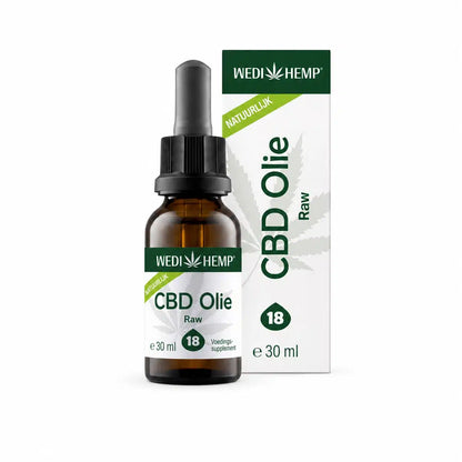 Wedihemp Raw 18% CBD Olie Naturel