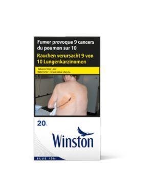 Winston Blue 100s Sigaretten 10x20 Stuks