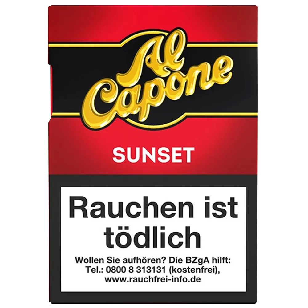 Al Capone Pockets Sunset Filter Cigarillo's 18 Stuks