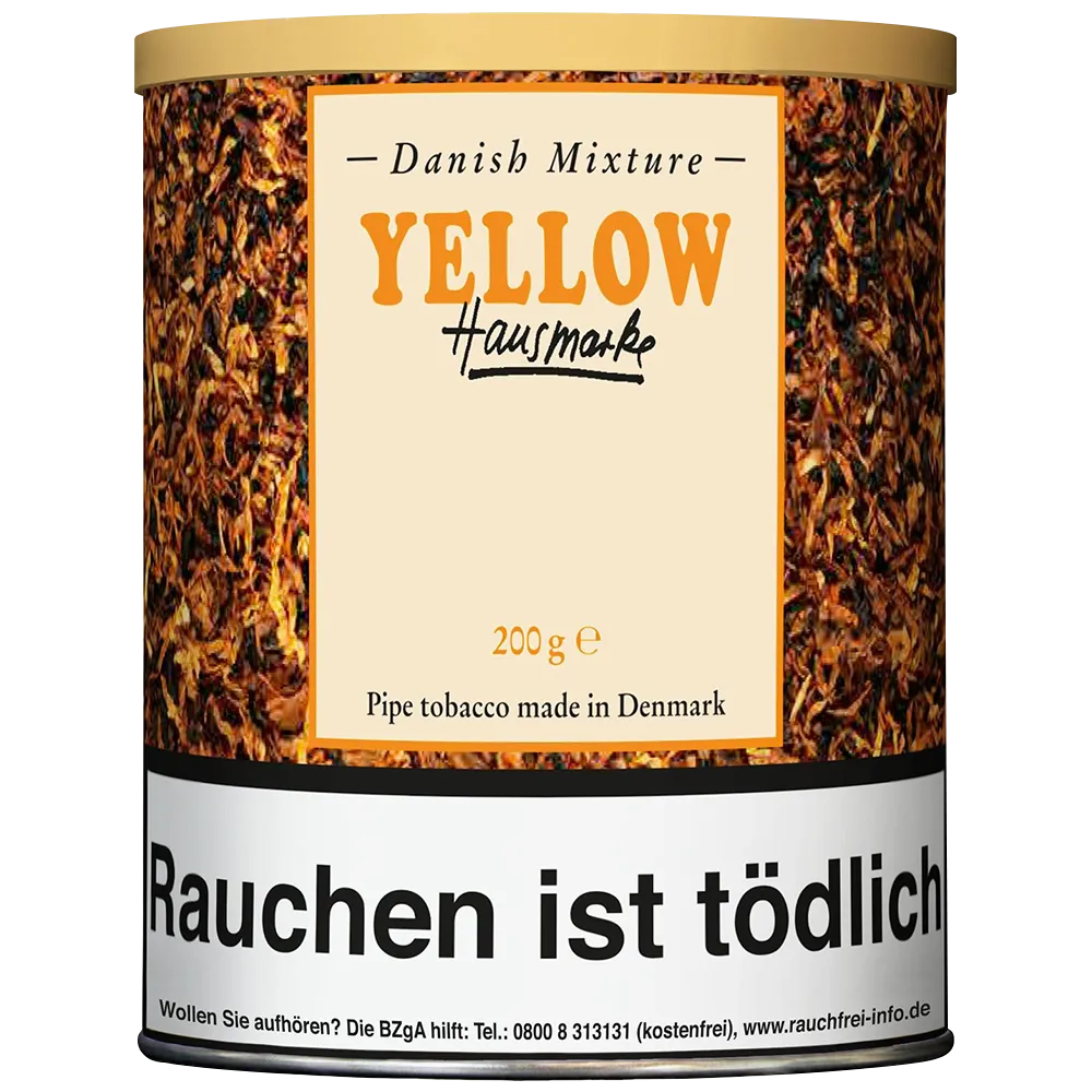 Danish Mixture Yellow Pijptabak Blik 200g