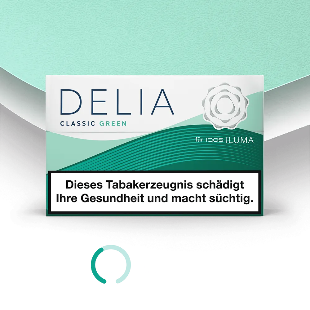 DELIA Classic Green Heat-not-Burn 20 Stuks