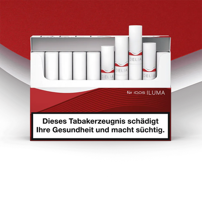 DELIA Classic Red Tabaksticks 20 Stuks