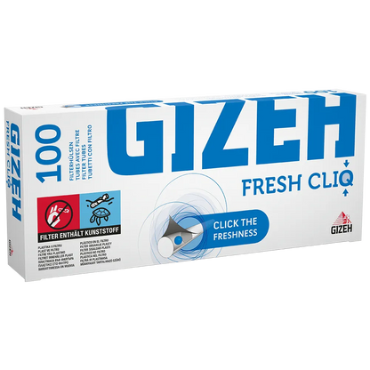 GIZEH Fresh CliQ Filterhulzen 100 Stuks