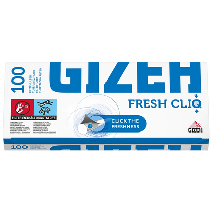 GIZEH Fresh CliQ Filterhulzen 100 Stuks
