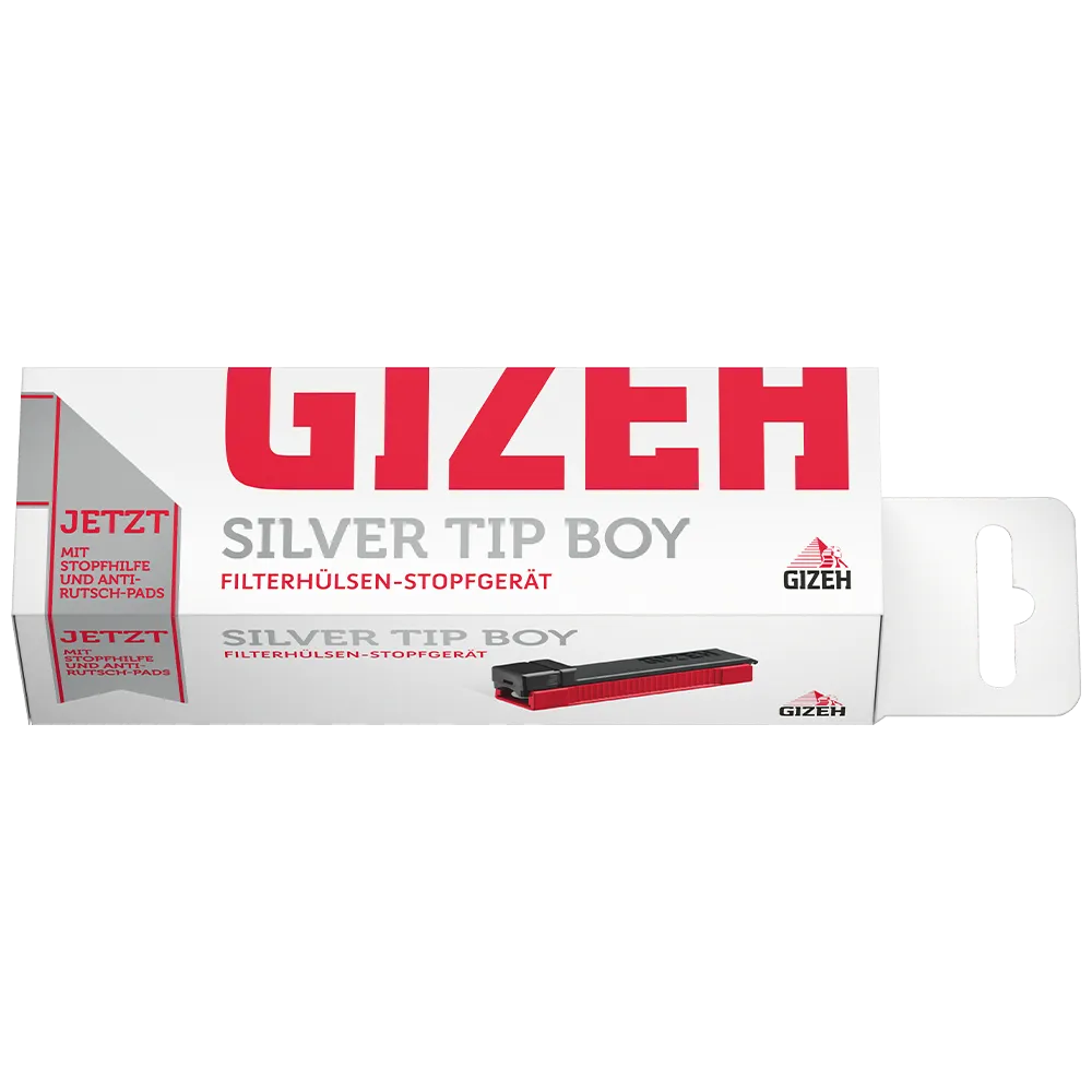 GIZEH Silver Tip Boy Hulzenstopper 1 Stuk