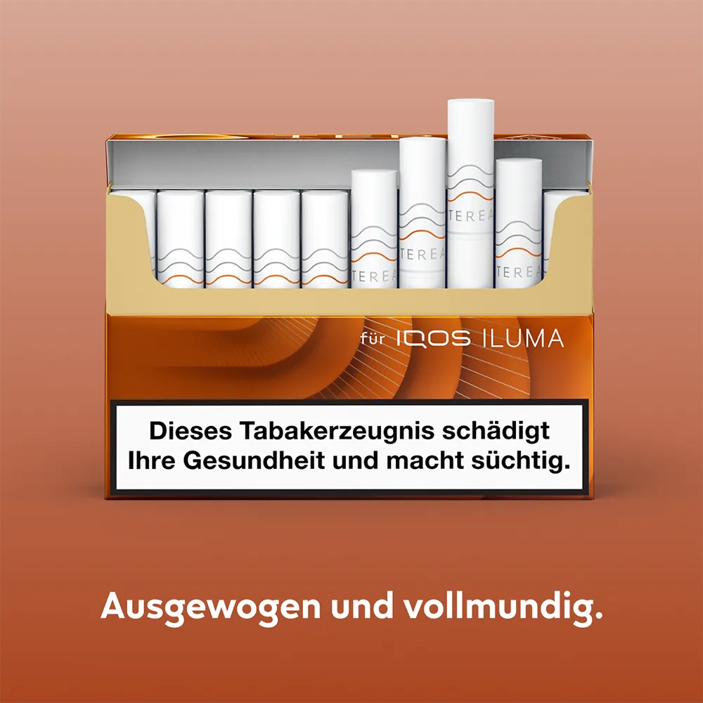 IQOS TEREA Amber Tabaksticks 20 Stuks