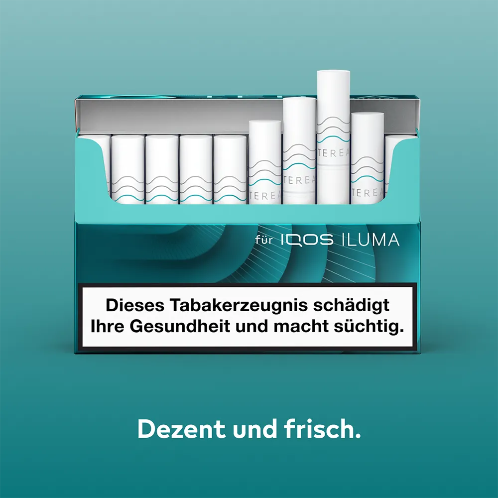 IQOS TEREA Turquoise Tabaksticks 20 Stuks
