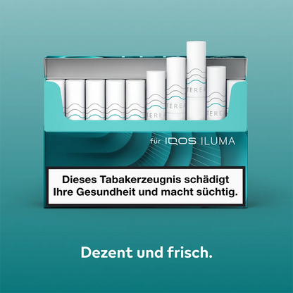 IQOS TEREA Turquoise Tabaksticks 20 Stuks