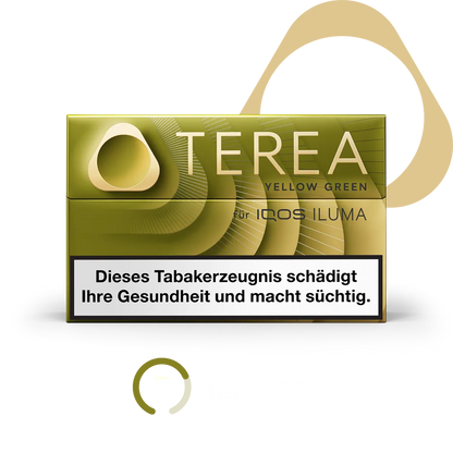 IQOS TEREA Yellow Green Tabaksticks 20 Stuks