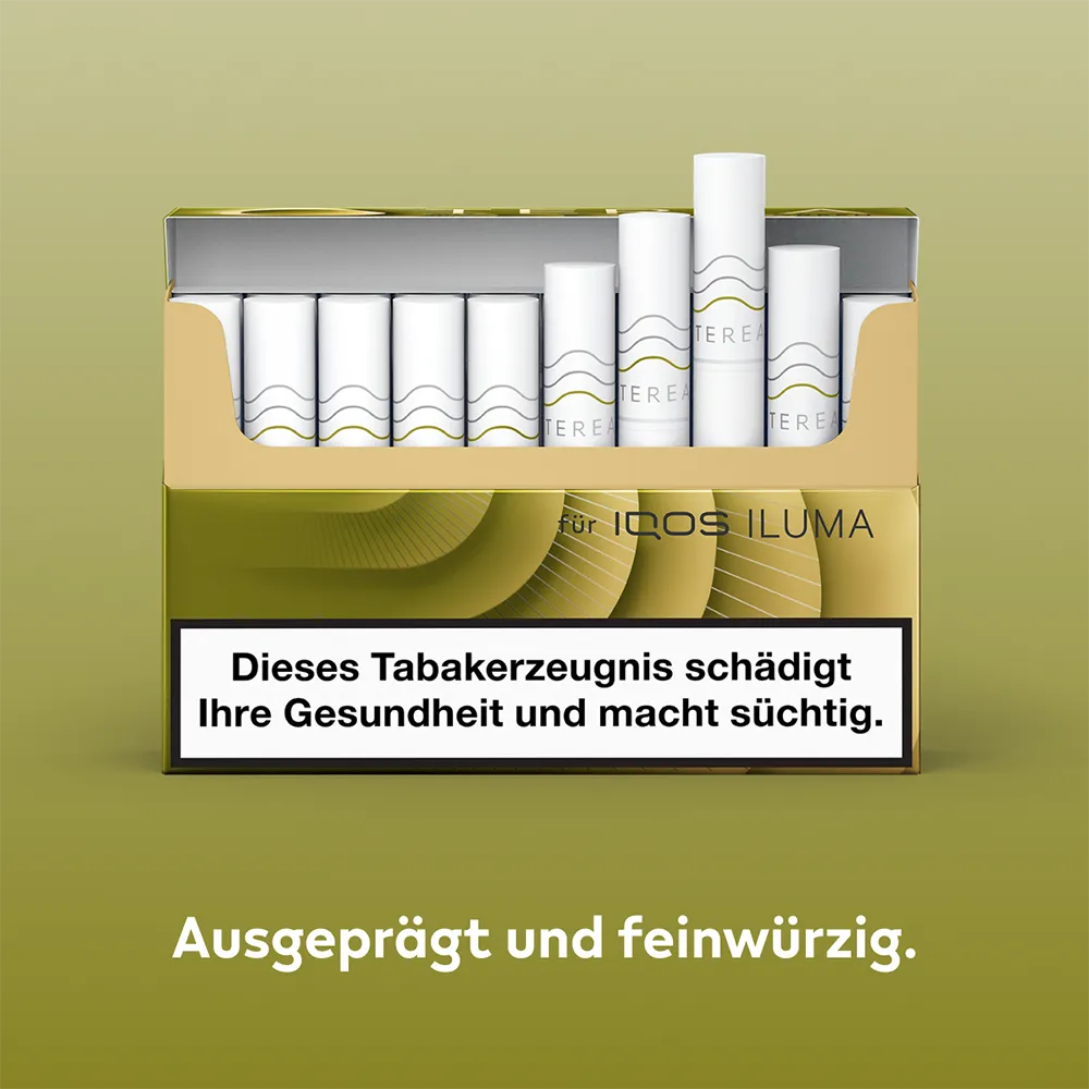 IQOS TEREA Yellow Green Tabaksticks 20 Stuks