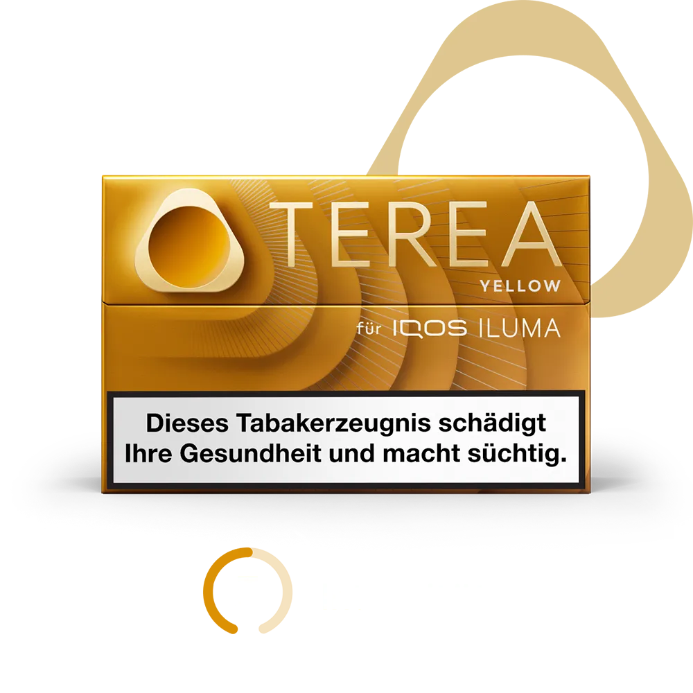 IQOS TEREA Yellow Heat-not-Burn Sticks 20 Stuks