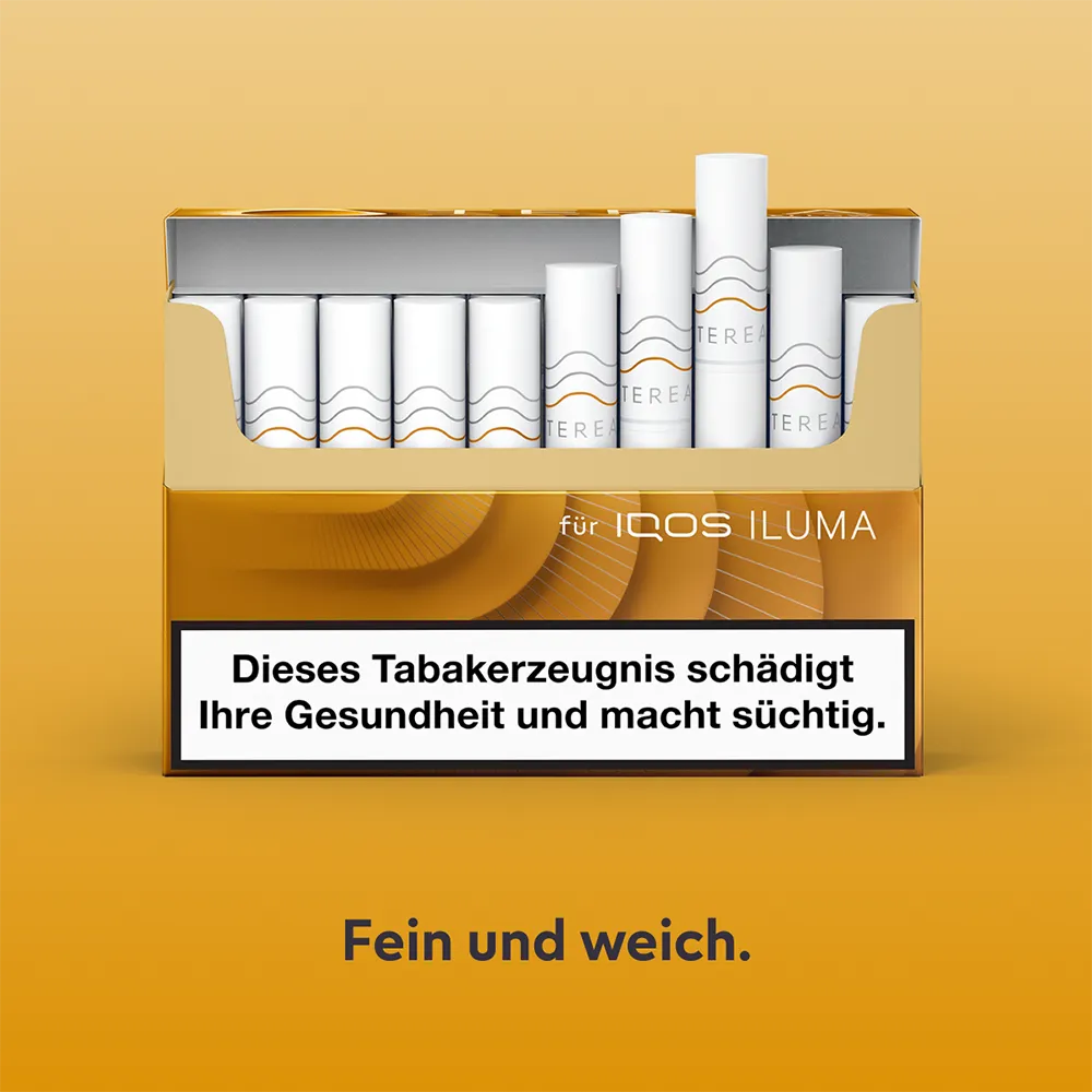 IQOS TEREA Yellow Heat-not-Burn Sticks 20 Stuks